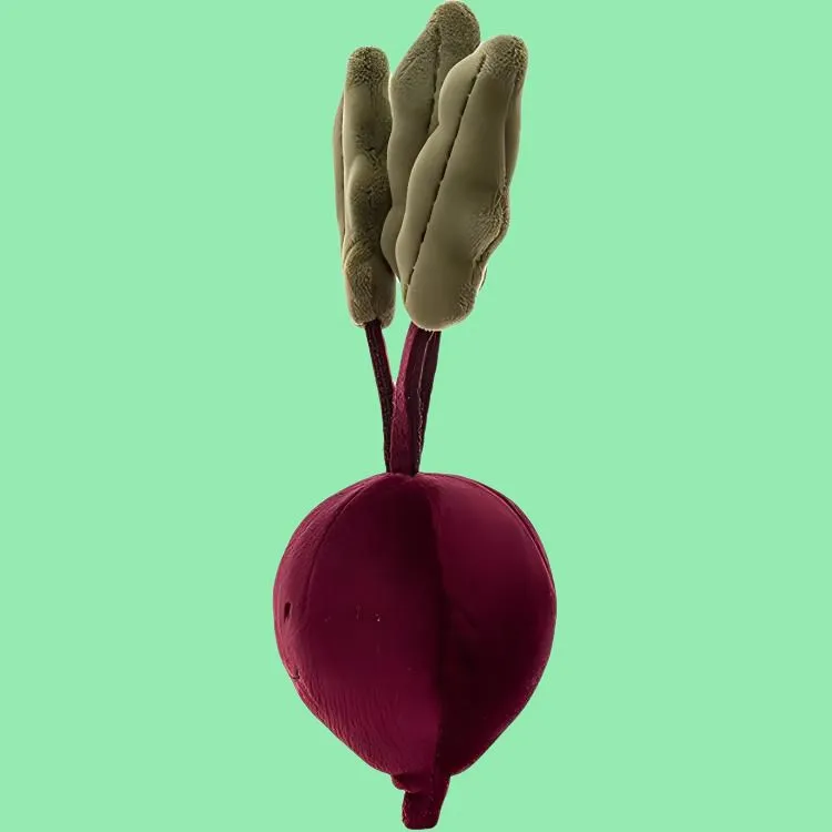 JELLYCAT Vivacious Vegetable Beetroot Plush Toy-3