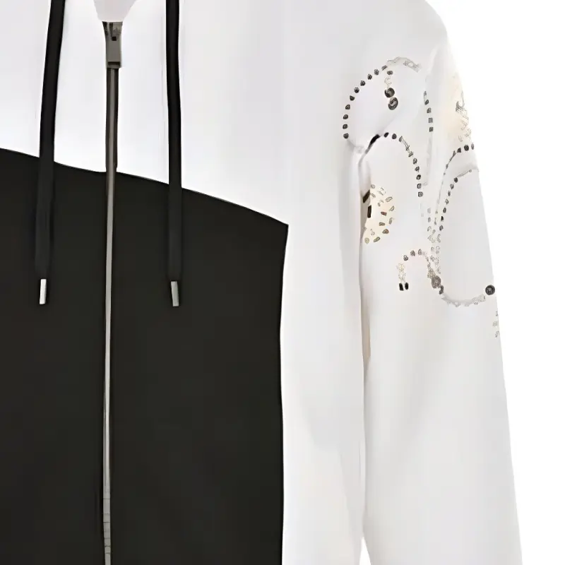 VERSACE SS23 Sweatshirt Men's Black White-1