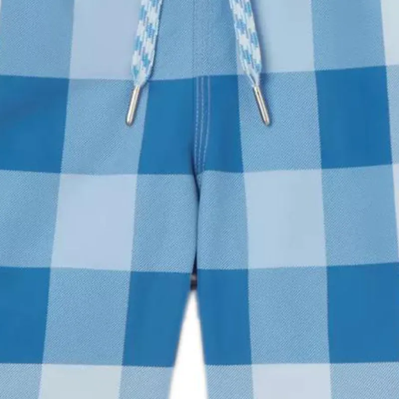 Burberry Check Drawstring Shorts-3