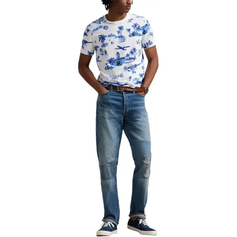 Polo Ralph Lauren Holiday print T shirt-1