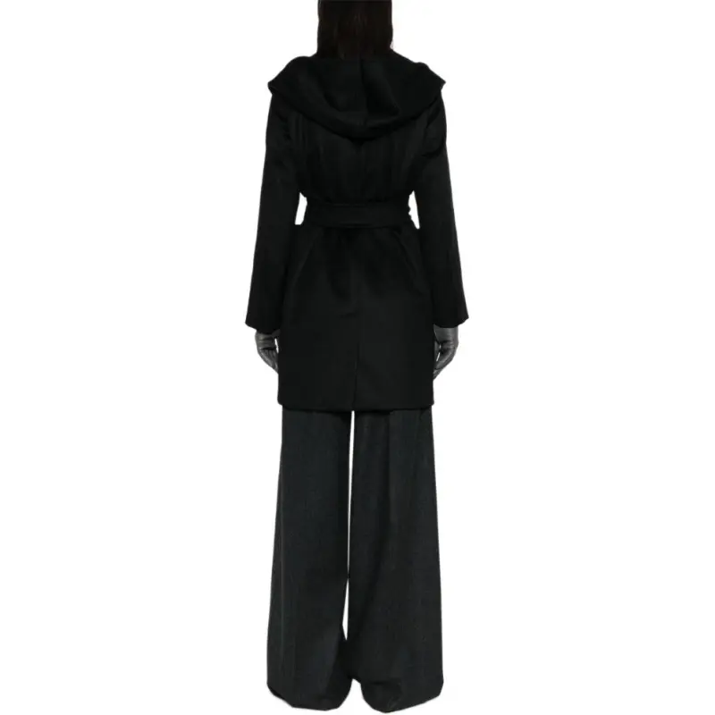 MaxMara Belted Long Sleeved Coat-4