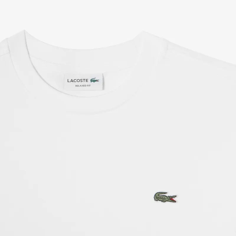 LACOSTE T Shirts Men White-1