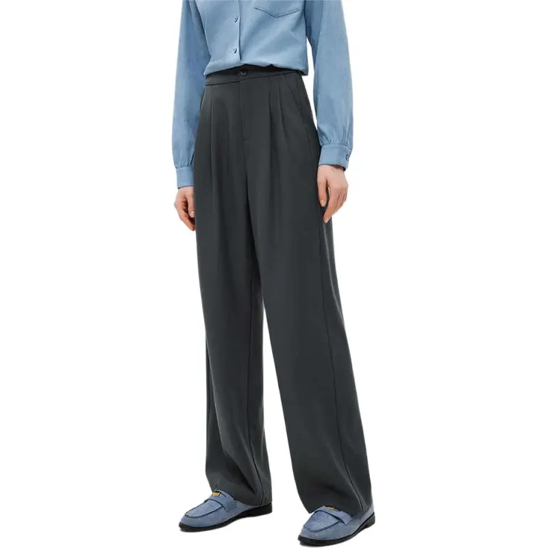 Love To Serve Casual Pants Women's Gray-4