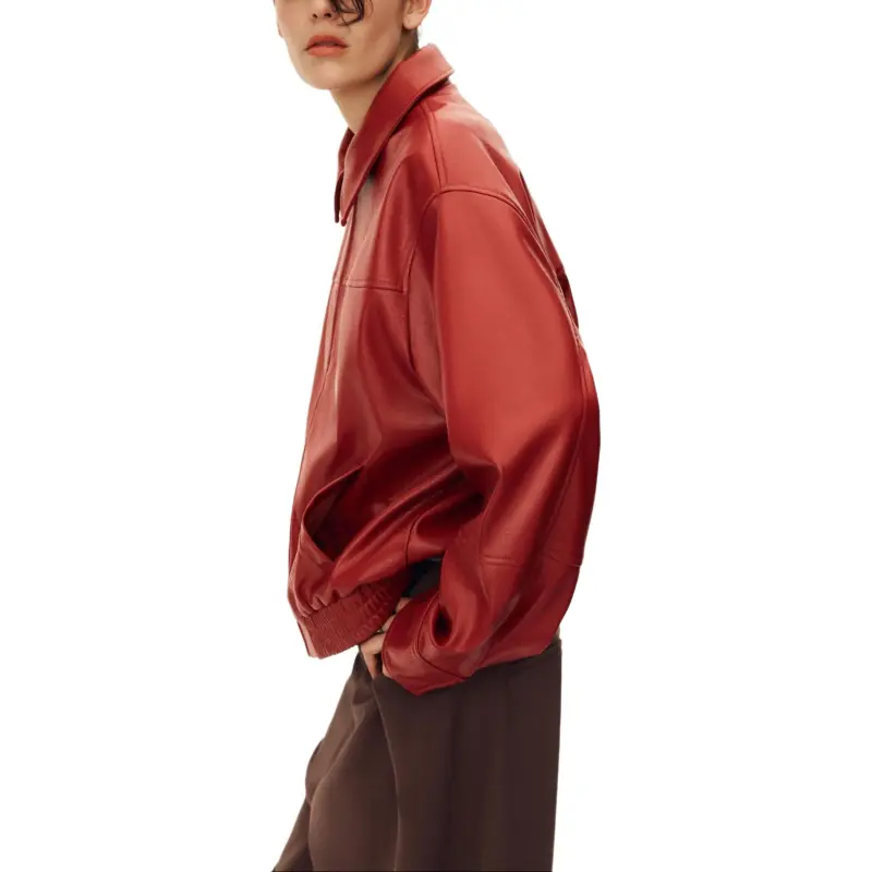 ZARA Jackets Women's Red-4