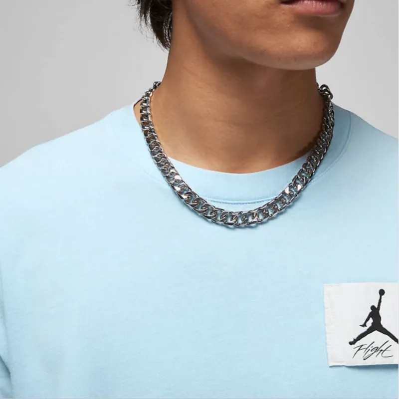 Jordan T Shirt Men's Light Sapphire Blue-3