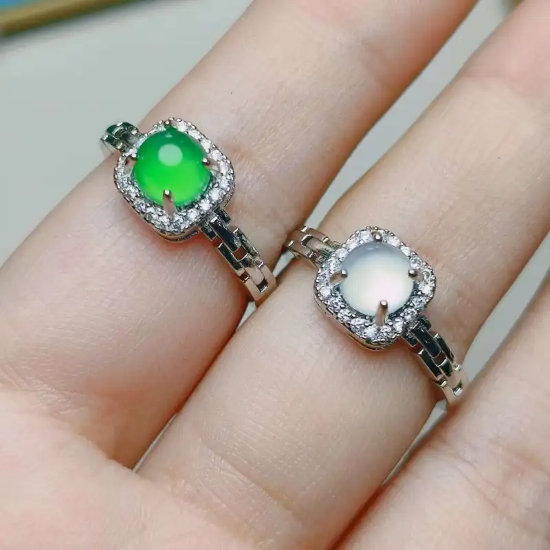 Gifts Jade Rings Unisex-7