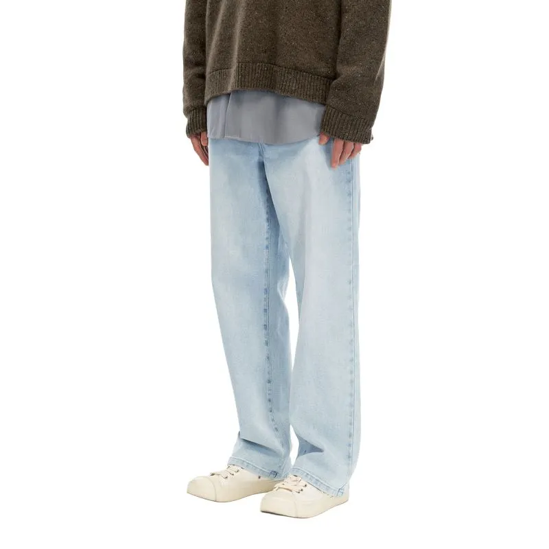 Nice Rice Jeans Unisex Sky Blue-5