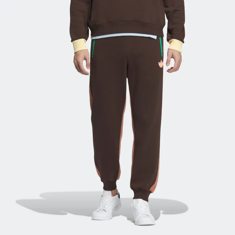 Adidas Originals MELTING SADNESS SWEAT Sports Pants Unisex Brown-1