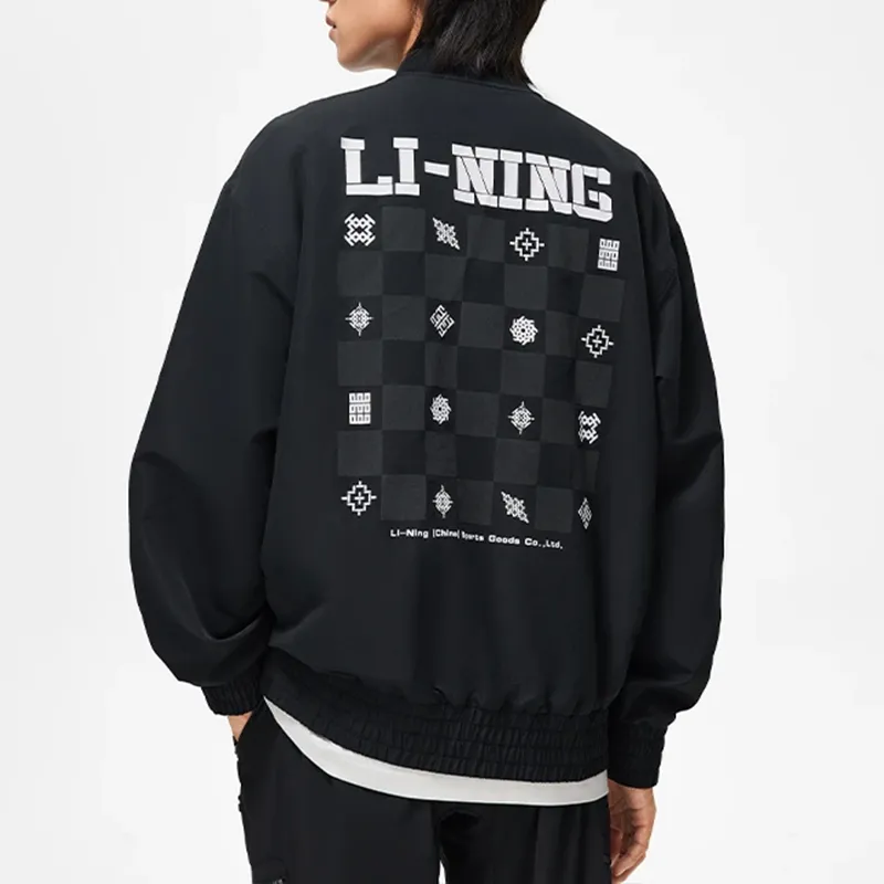 LiNing Sports Life Collection Jacket Men's Black-4