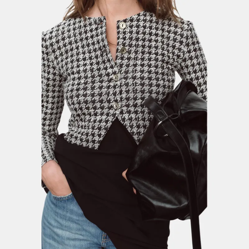 ZARA Jackets Coats Women's ** Black/White-3