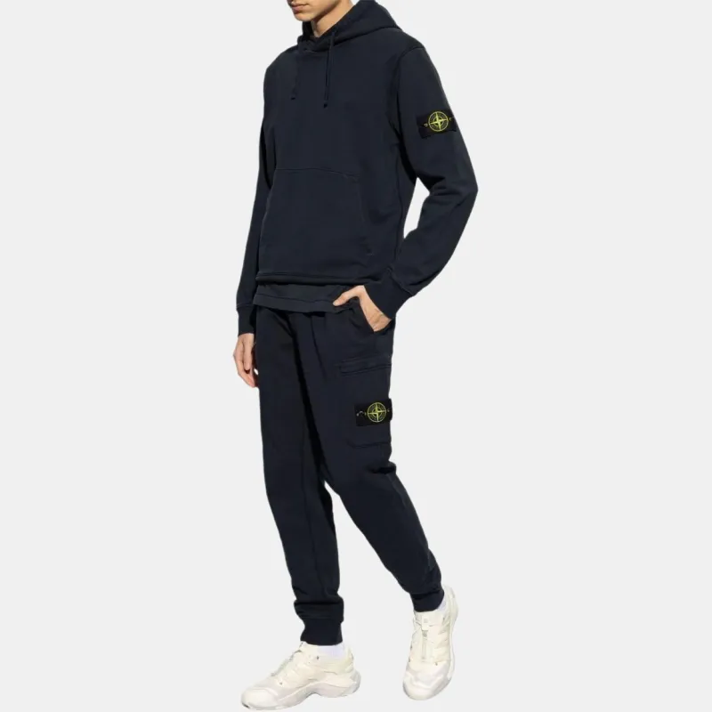 STONE ISLAND Garment Dyed Fleece Hoodie-2
