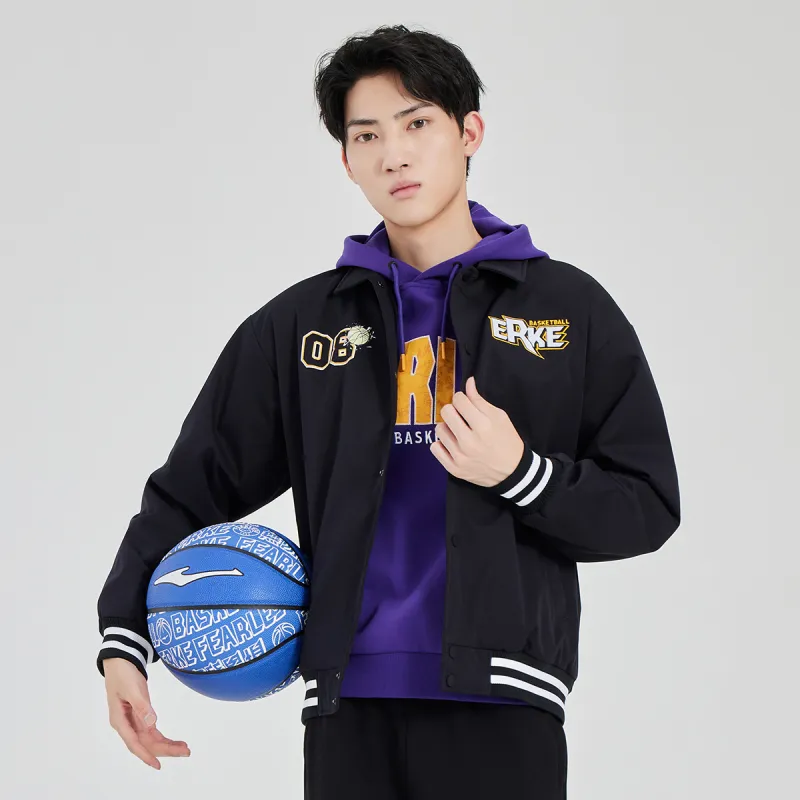 Erke Jackets Men Jet Black-6