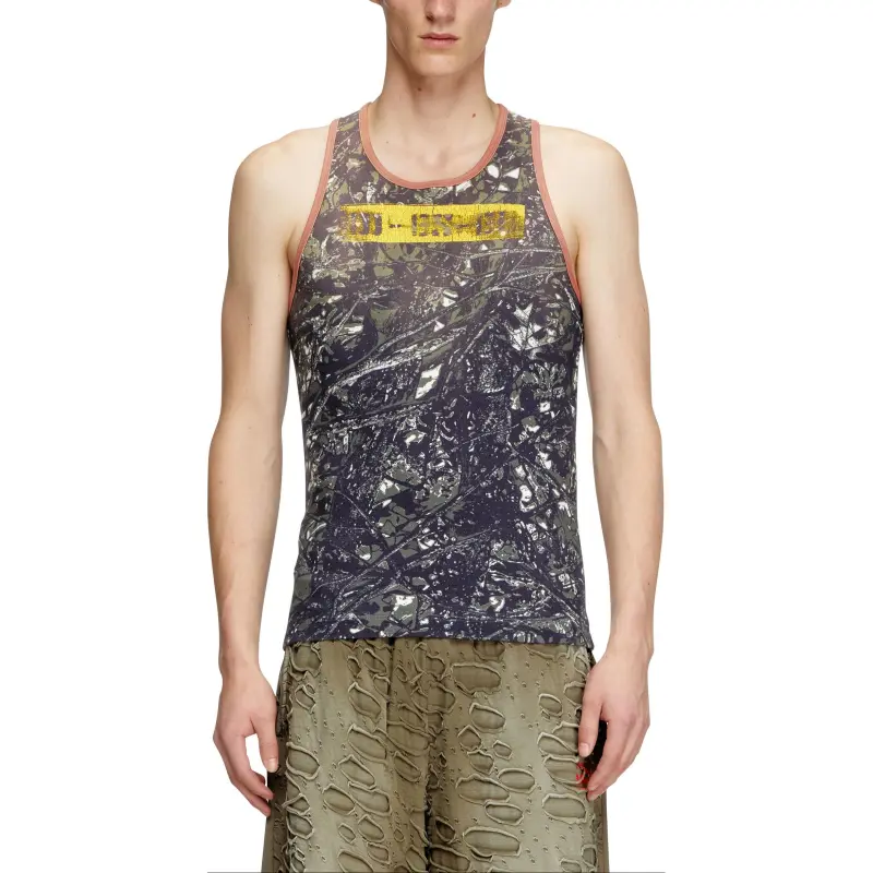 DIESEL T Lifty Camou Tank Top-3
