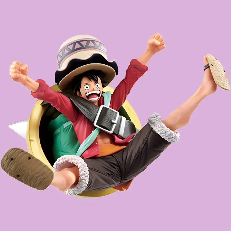 BANPRESTO Monkey D. Luffy One Piece STAMPEDE  The Great Adventure Theater Edition Scale Figures Medium-3