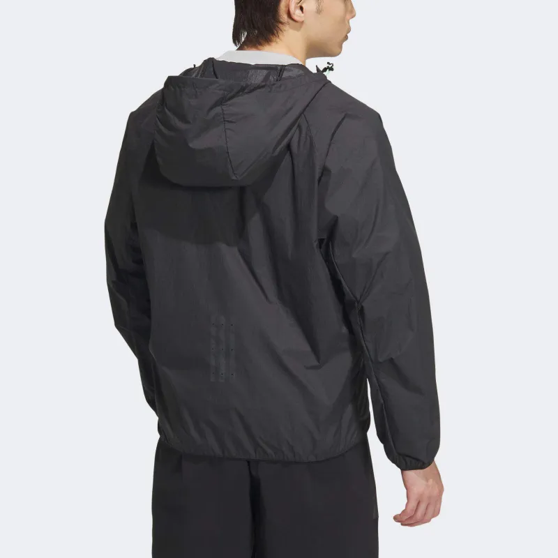 Adidas Jackets Men Black+Shopping Bag-4