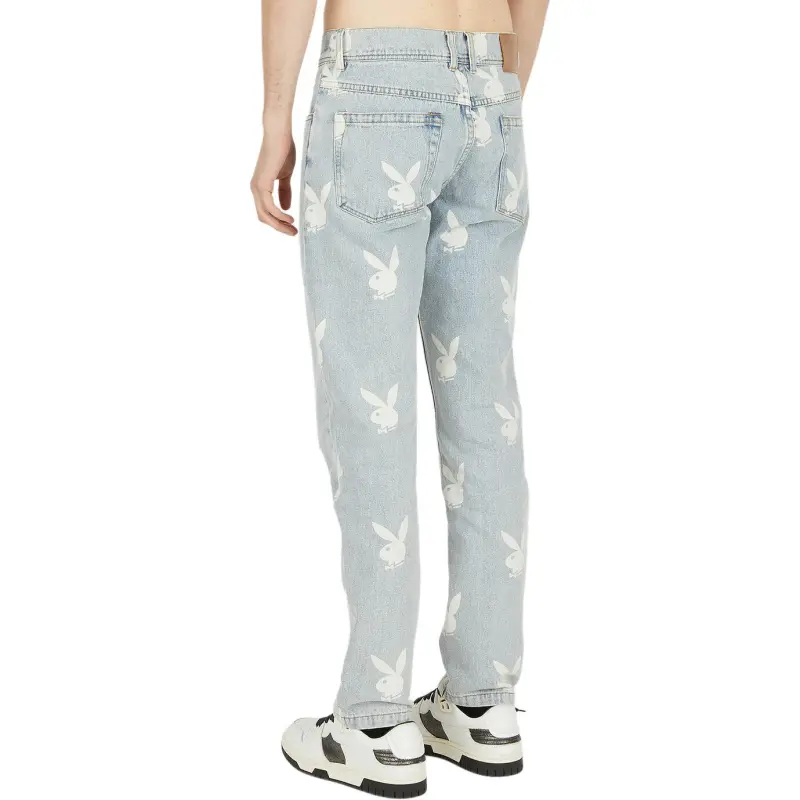 PLEASURES X Playboy Scatter Denim Pants-4