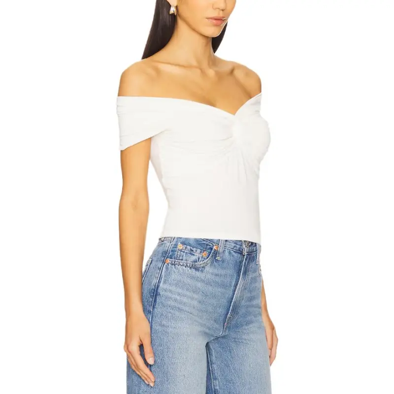 GOOD AMERICAN T Shirt Women's White-2