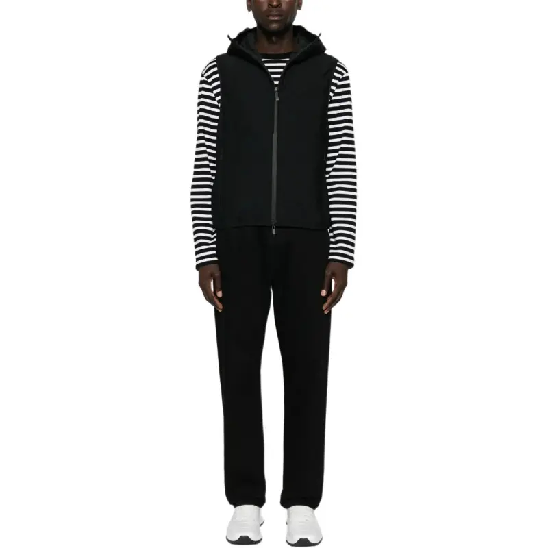 Moncler Zip Up Hooded Gilet-2