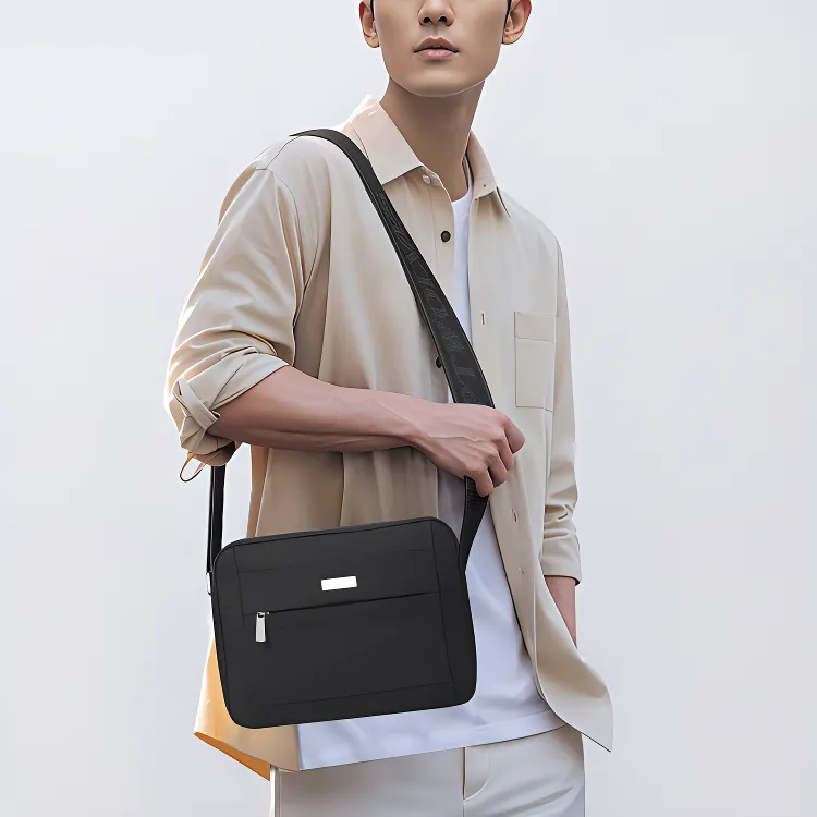 SEPTWOLVES Oxford Shoulder Bag Unisex Multicolor-4