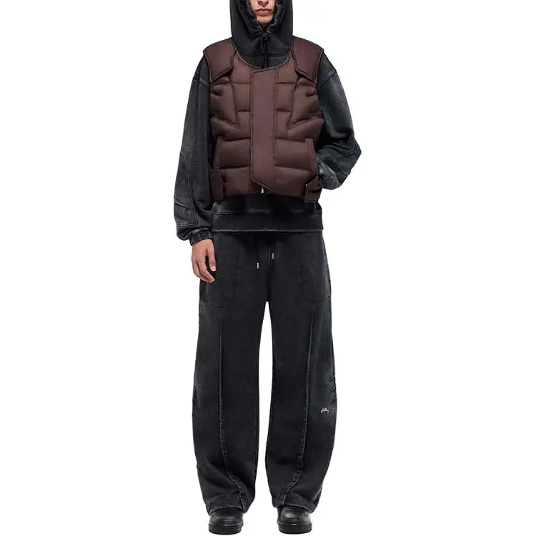 A cold wall* X PEACEBIRD MEN Vests Men Brown-3