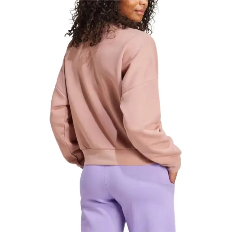 Adidas ESSENTIALS Sweatshirt Women's Warm Clay/White-2