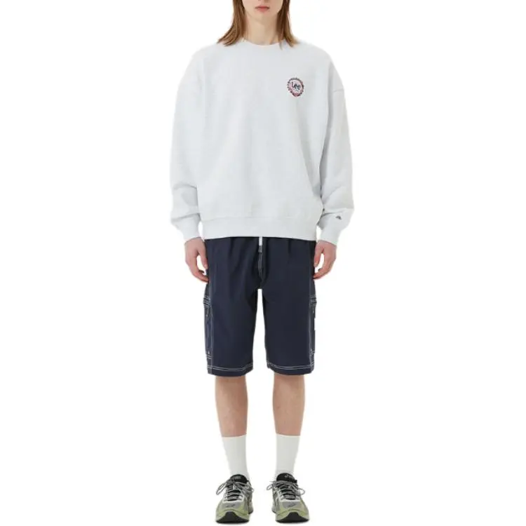 Lee Sweatshirt Men's Light Gray-3