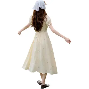 KKX Short Sleeved Dresses Women's Apricot