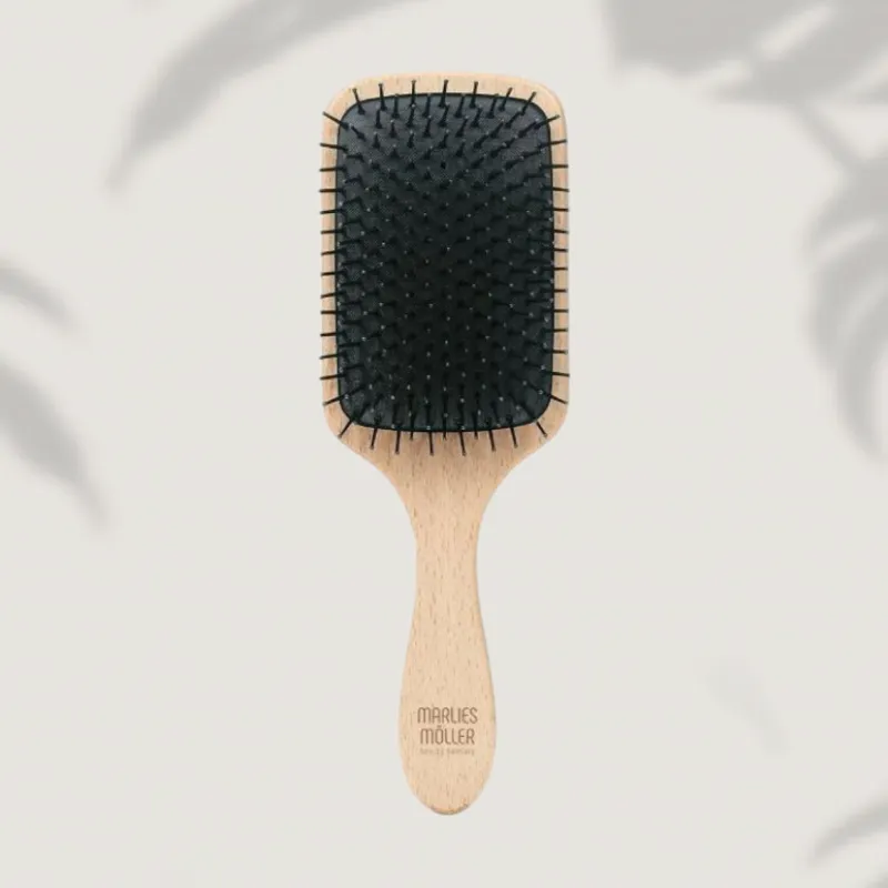 MARLIES MÖLLER PASHMISILK Professional Round Brush Rubber Pad Comb Massage-2