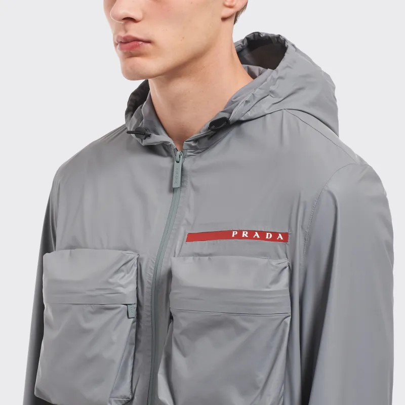 PRADA Jackets Men Silver-1