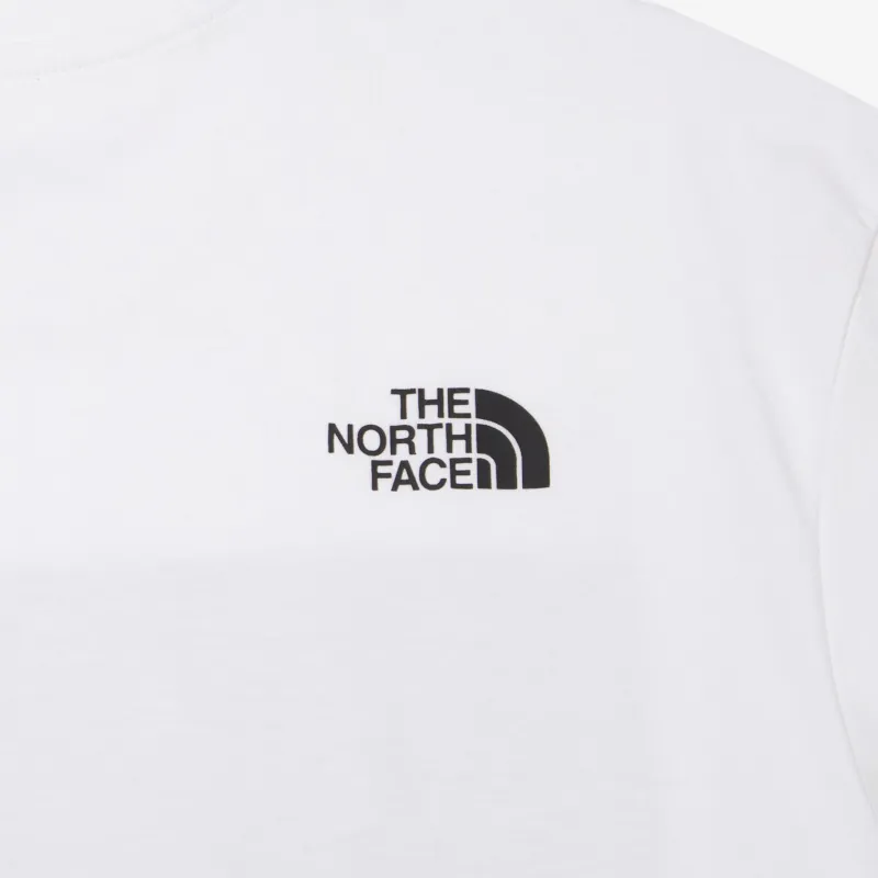 THE NORTH FACE T Shirt Unisex White Purple-5