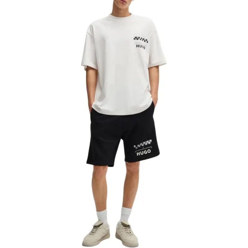 HUGO BOSS Racing Printed Jersey T Shirt-1