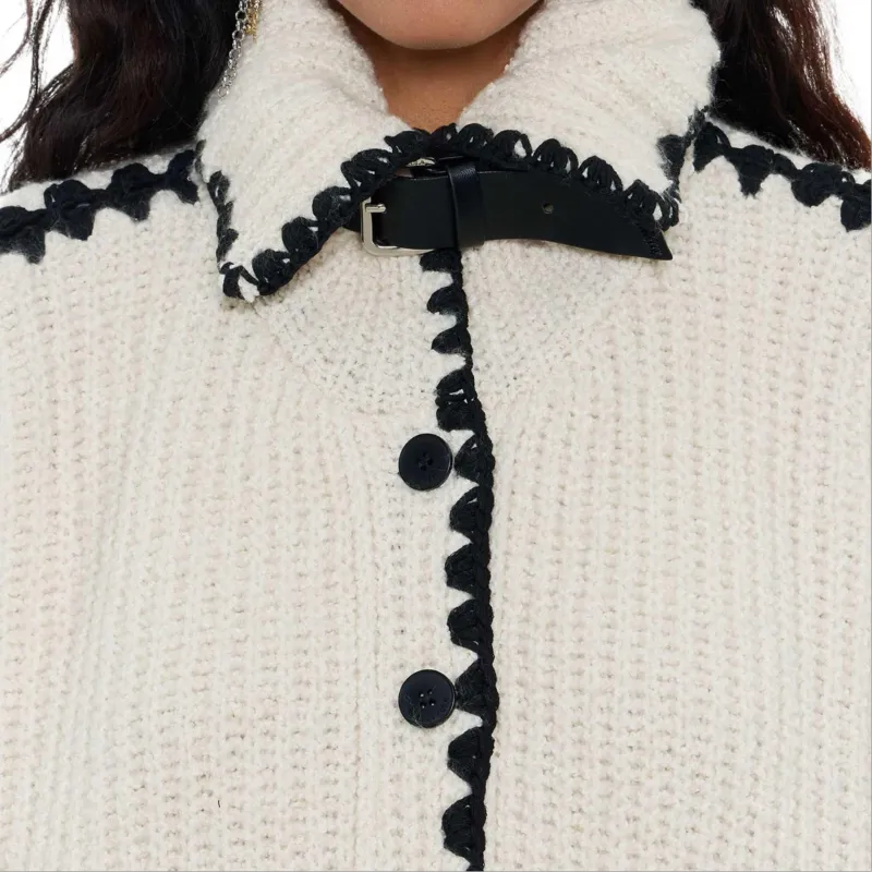 Bimba Y Lola Stitch detailing Cardigan-4