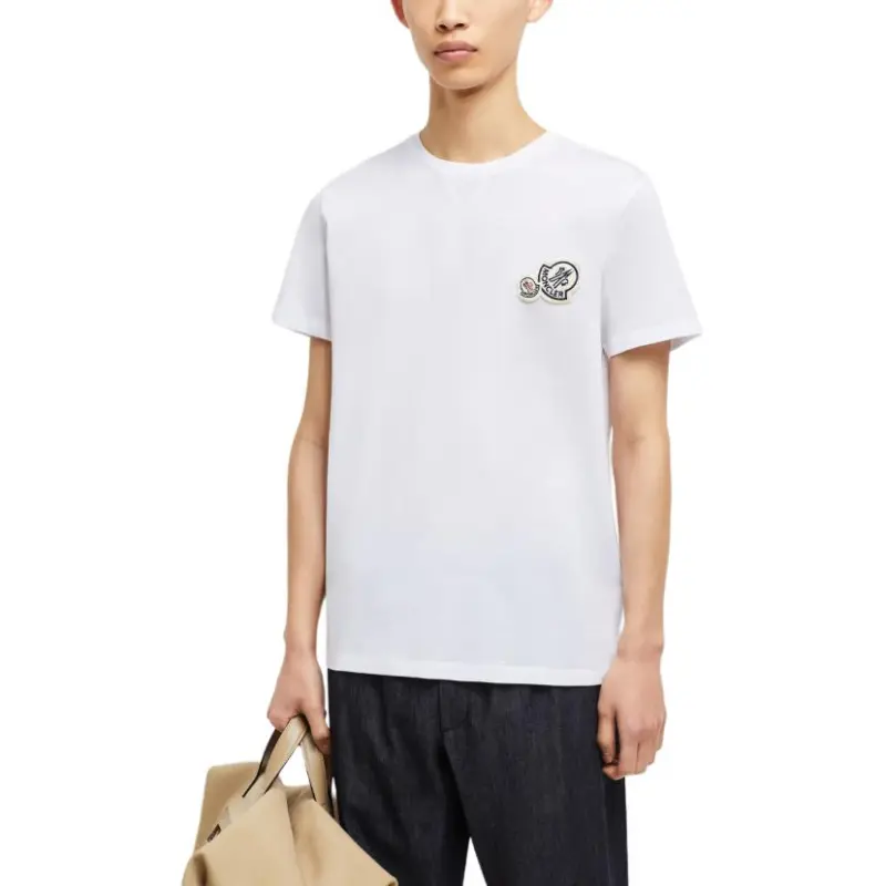Moncler SS23 T Shirt Men's White-2