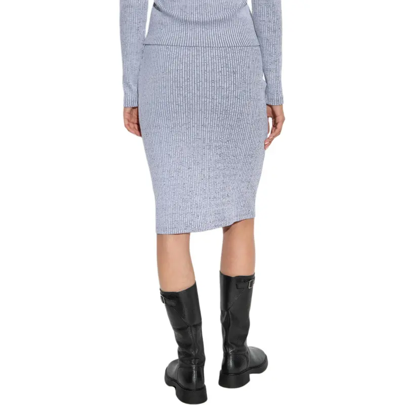 KENZO Zip Up Ribbed Skirt-2