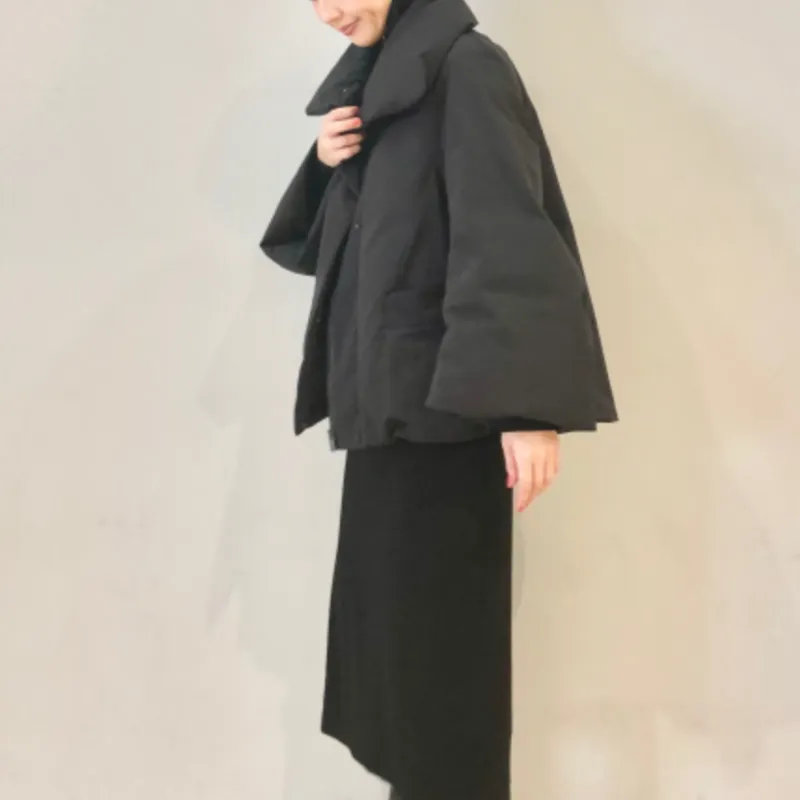 Jil Sander X UNIQLO Jil Sander Collaboration Down Jackets Women's Black-2