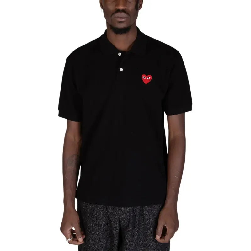 CDG Play Polo Shirt Men's Black-2