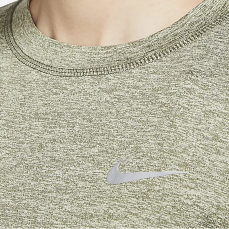 olive green nike shirt women's