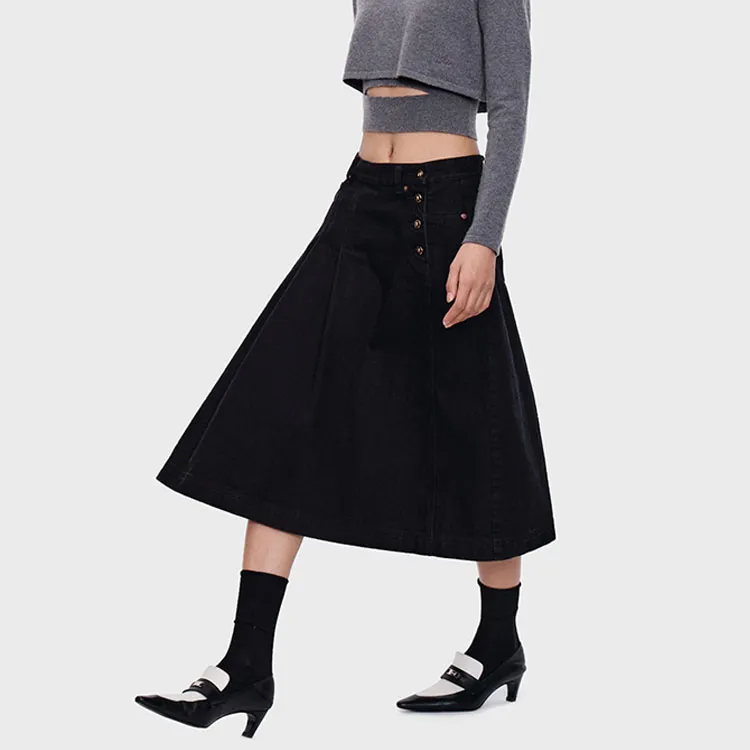 IMMI Denim Long Skirts Women's-3
