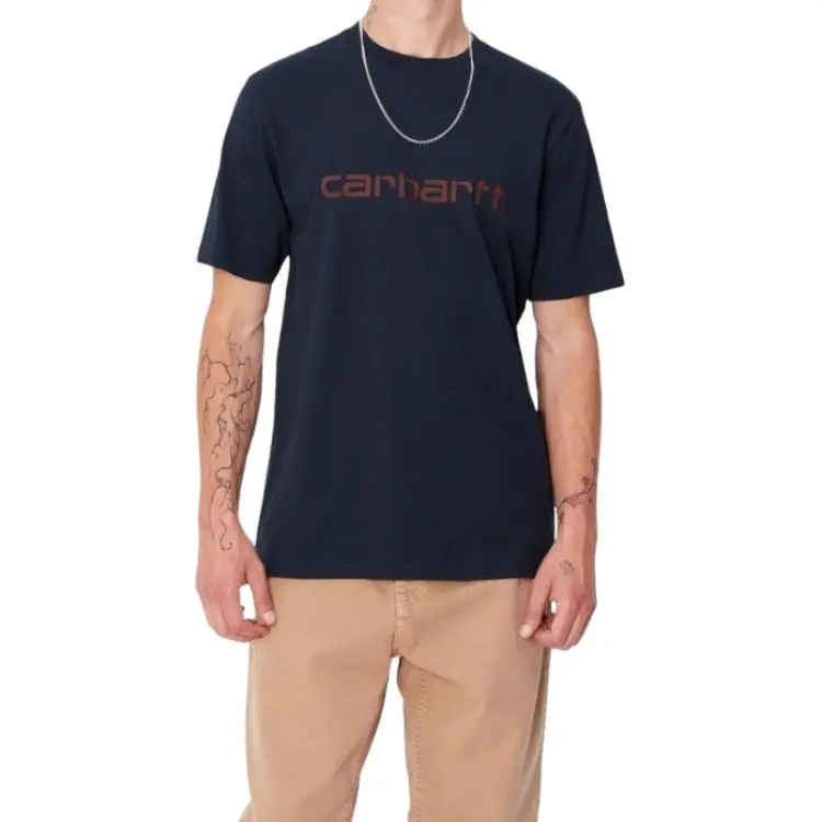 Carhartt WIP Script Short Sleeve T Shirt-2