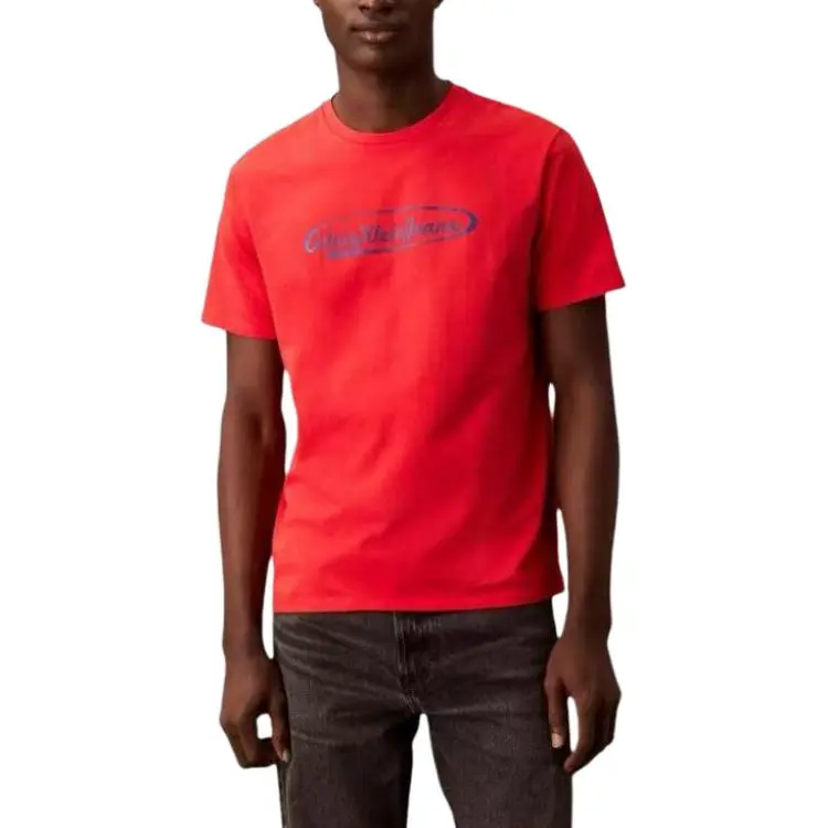 CALVIN KLEIN T Shirt Men's Orange-1