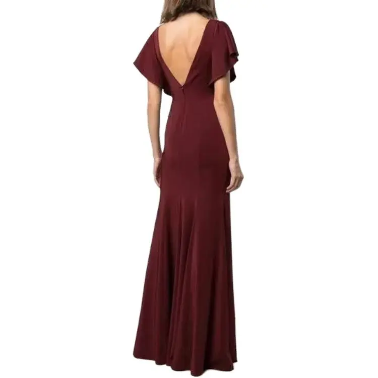 MARCHESA NOTTE Short-Sleeved Dresses Women's Red-2