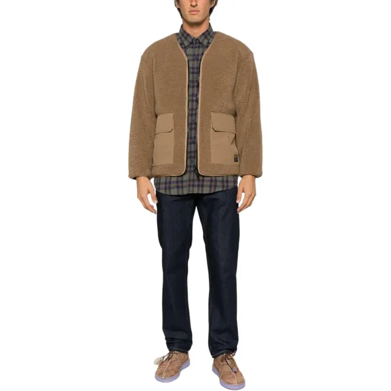 Carhartt WIP Devin Liner Shearling Padded Jacket-4