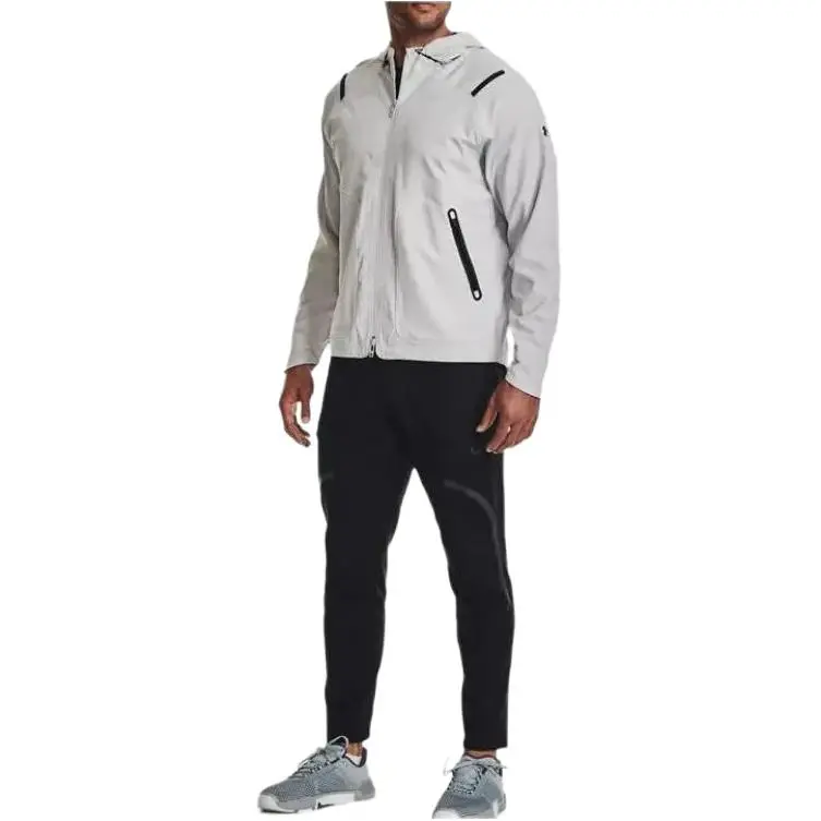 Under Armour Jackets Coats Men's Gray Comes With Necklace-3