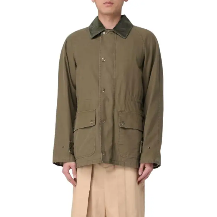 Burberry Long Sleeved Press Stud Jacket-3