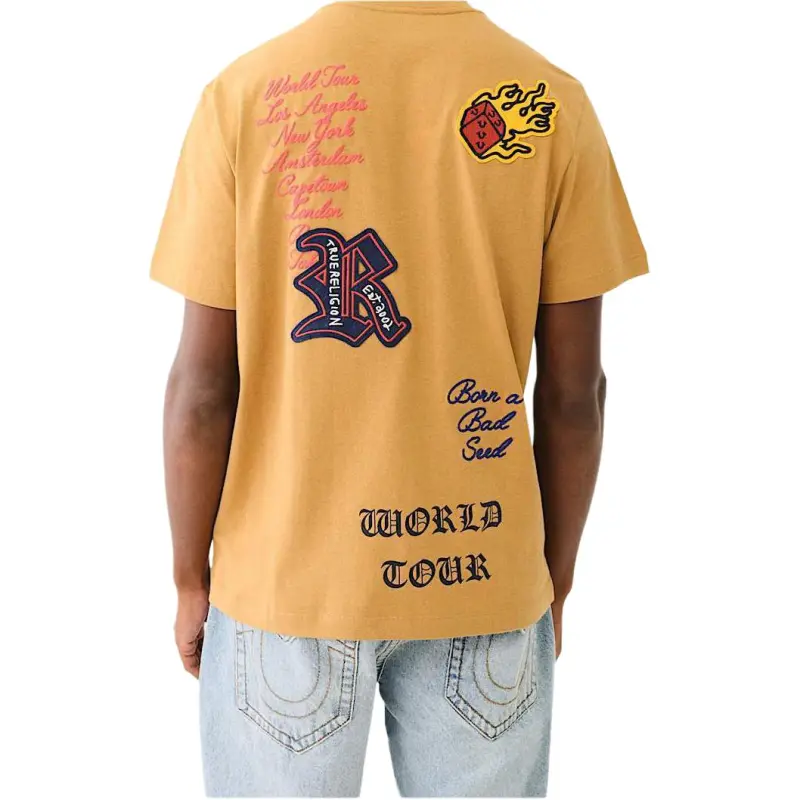 TRUE RELIGION T Shirt Men's Yellow-1