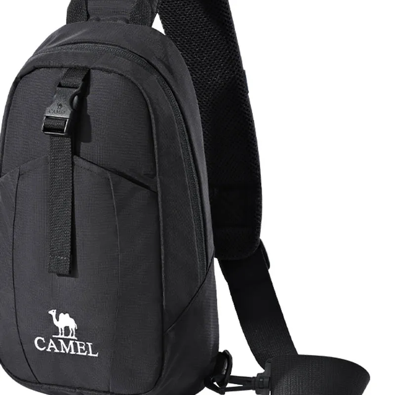 CAMEL Sling Bags Fabric Premium Gray/Classic Black Unisex-5