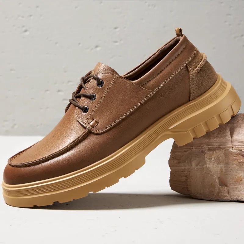 CAMEL Work Boots Men Low Top Black/Yellow-3