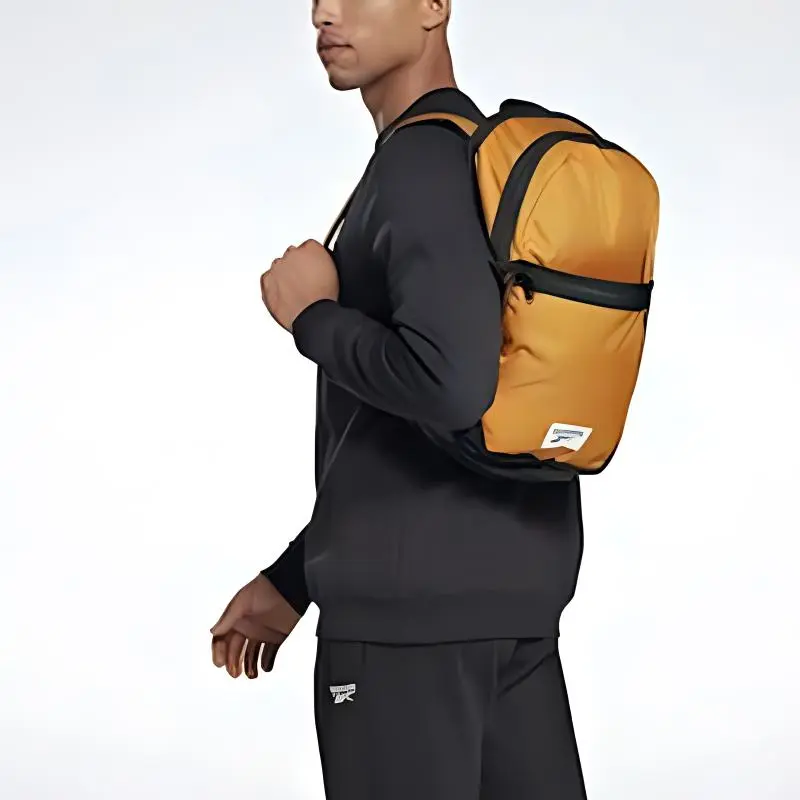 Reebok Polyester Backpack Regular Unisex Orange-3