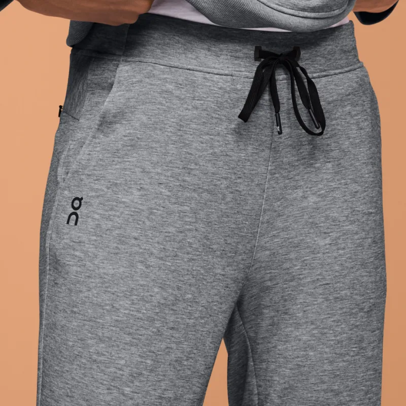 On Sweat Sports Pants Women's Gray-3