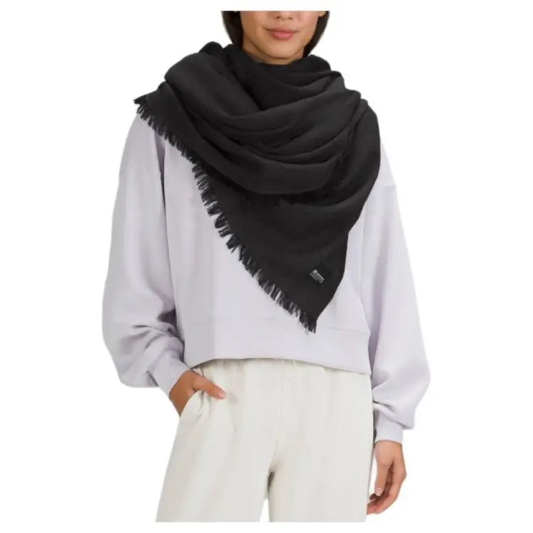 Lululemon Knit Scarves Women's Dark Gray-4